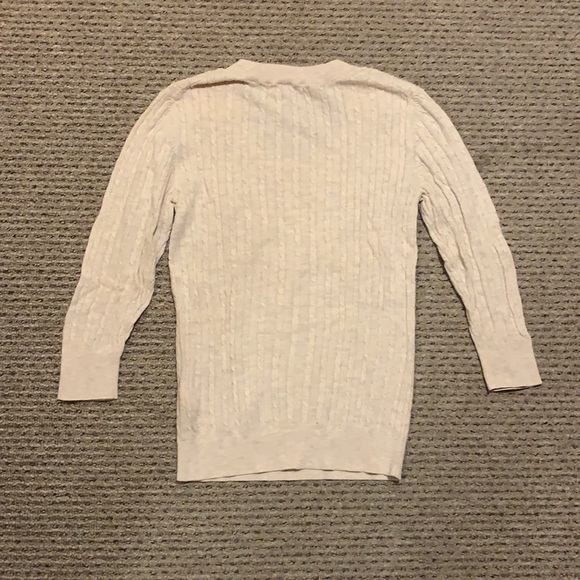 3/4 sleeve cable sweater from banana republic - Picture 5 of 5